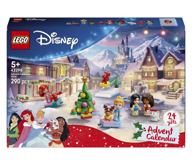 LEGO 43298 DISNEY PRINCESS Kalendarz adwentowy 2026 - 1589408 - zdjęcie